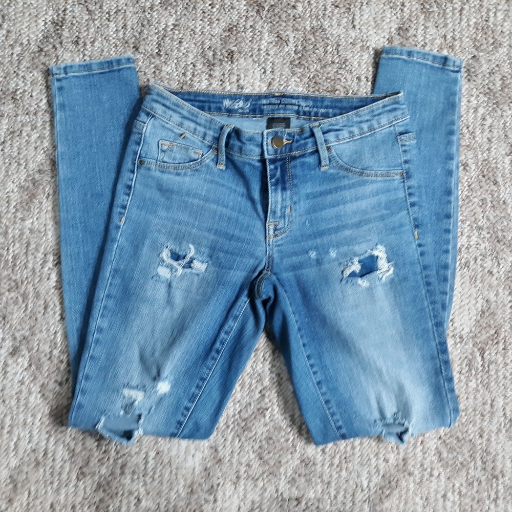 Women s Mossino Denim MidRise Legging  SZ 2/26  6